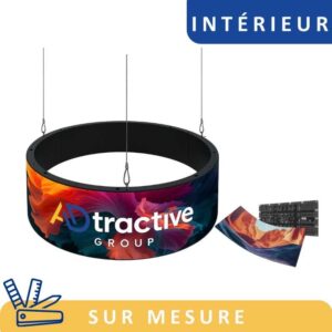 LED circulaire intérieur sur mesure